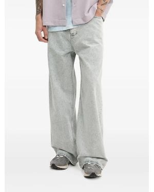 HUGO Jeans mit Gürtelschlaufen - Grau