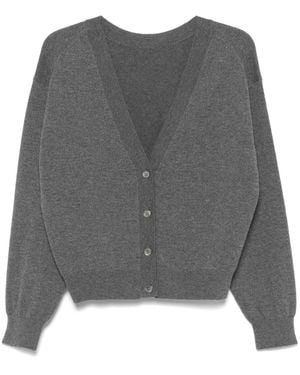 Rohe V-Neck Cardigan - Grey