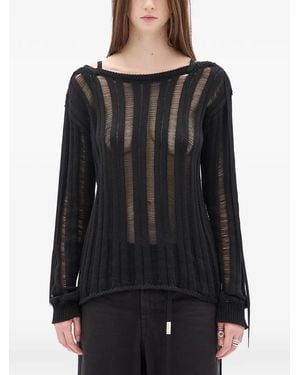 Ann Demeulemeester Gala Jumper - Black