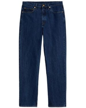 Jil Sander Vaqueros Con Cinco Bolsillos - Azul
