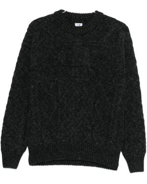 C.P. Company Round-Neck Sweater - Black
