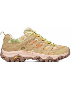 Merrell Moab 3 Paneled Sneakers - Natural