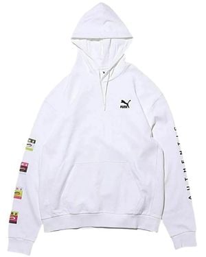 PUMA 90S Retro Hoodie - White