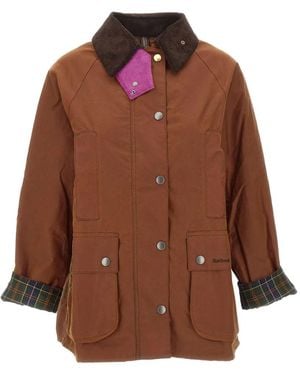 Chiara D'Este Beaufort Waxed Jacket - Brown