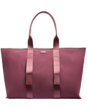 Lancel Large Mistral Rollable Tote Bag - Purple