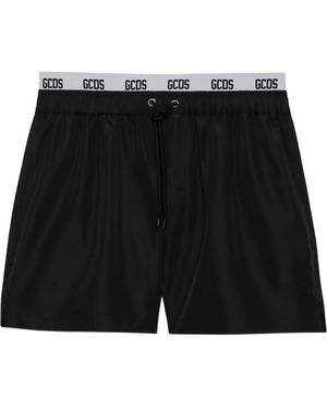 Gcds Essentials Swim Shorts - Black