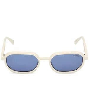Guess Gafas De Sol Con Montura Geométrica - Azul