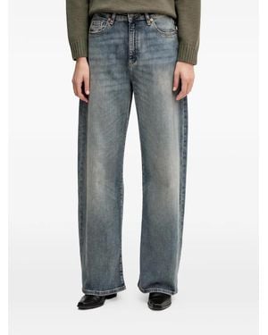 Benetton Wide-Leg Jeans - Blue