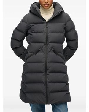 Superdry City Padded Hooded Jacket - Black