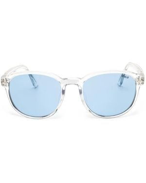 Polo Ralph Lauren Round-Frame Sunglasses - Blue