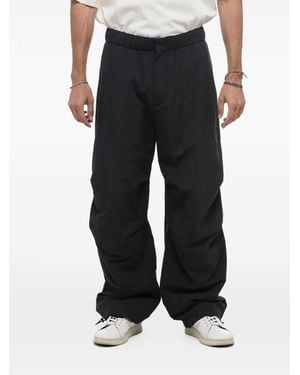 Studio Nicholson Padded Elasticated-Waist Trousers - Black