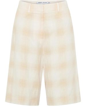 Anna Quan Lange Shorts - Weiß