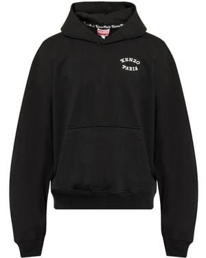 KENZO Printed Hoodie - Black