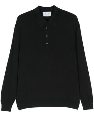 D4.0 Polo En Laine - Noir