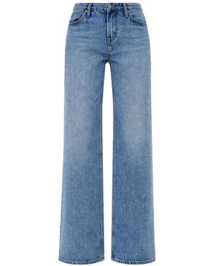 Reformation Vaqueros Anchos Cary Holgados - Azul