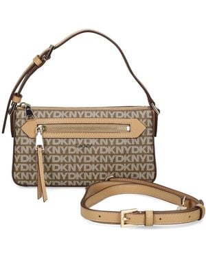 DKNY Bryant Ave Cross Body Bag - Metallic