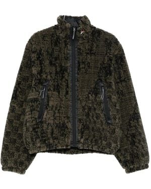Roa Ewe Zip-front Fleece Jacket - ブラック