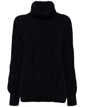 N.Peal Cashmere Hana Jumper - Black