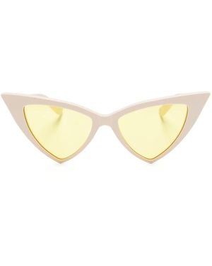 McQueen Occhiali Da Sole Cat-Eye - Neutro
