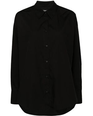 Dondup Long-Sleeve Cotton Shirt - Black