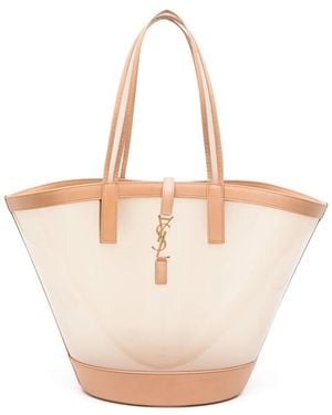 Saint Laurent Panier Media - Blanco