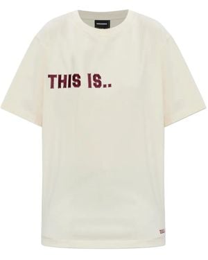 DSquared² T-Shirts - White