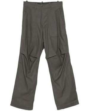 Masnada Cotton Trousers - Grey