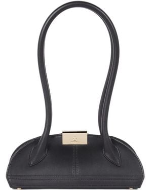 Nina Ricci Mini Le Bal Logo-Plaque Shoulder Bag - Black