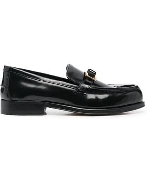 Sergio Rossi 23Fw Laced Up Shoes - Black