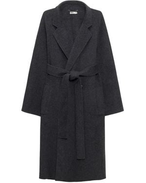Jonathan Simkhai Sutton Double-Breasted Coat - Blue