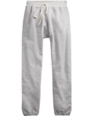 RRL Fleece Track Pants - Grey