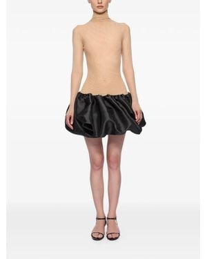 Atu Body Couture Robe À Volants - Black
