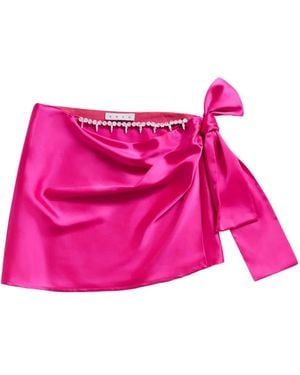 Area Minigonna Con Decorazione - Rosa