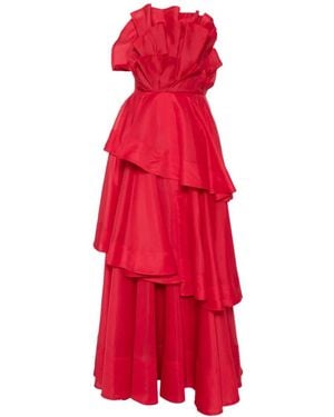 Aje. Selestia Ruffled Tiered Maxi Dress
