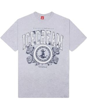 ICECREAM Decadence T-Shirt Met Korte Mouwen - Wit