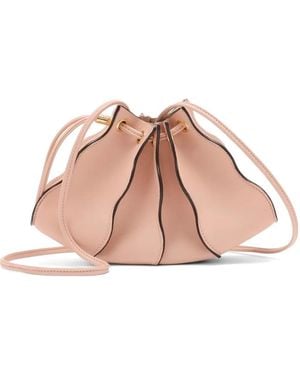 Ulla Johnson Small Adria Bucket Bag - Pink