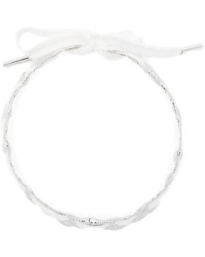 YVMIN Halskette Mit Schleifenverschluss - Weiß