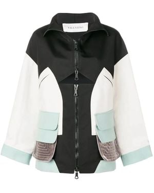 Valentino Garavani Panelled Jacket - Black