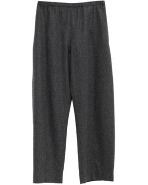 KHAITE Pantalones con cinturilla elástica - Gris