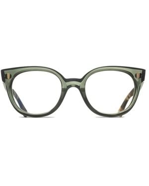 Cutler and Gross Klassische Cat-Eye-Brille - Braun