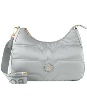 Bogner Odette Quilted Shoulder Bag - Grey
