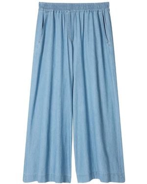 Paul Smith Elasticated Trousers - Blue