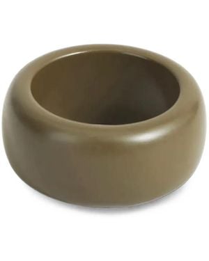 Frankie Shop Bracciale Rigido Opaco - Verde