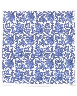 Fursac Pañuelo con estampado floral - Azul