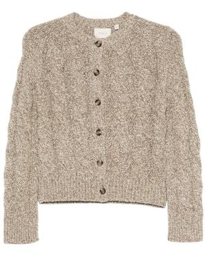 Doen Penrose Cable Cardigan - Natural