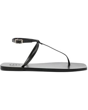 Atp Atelier Alassio Ankle-Strap Sandals - Black