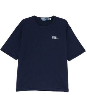 Polo Ralph Lauren T-Shirt À Logo Imprimé - Blue