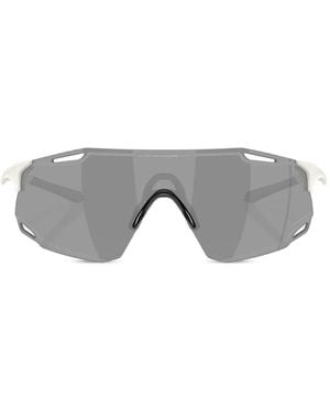 Oakley Shield Geometric Sunglasses - Grey