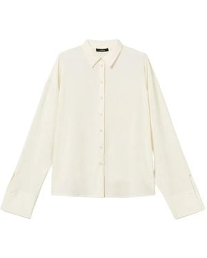 Twinset Button-Cuff Shirt - White