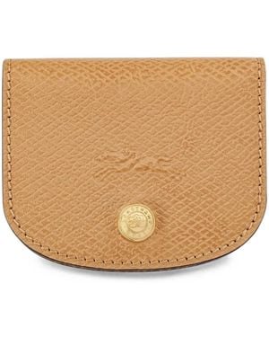 Longchamp Épure Card Holder - Natural
